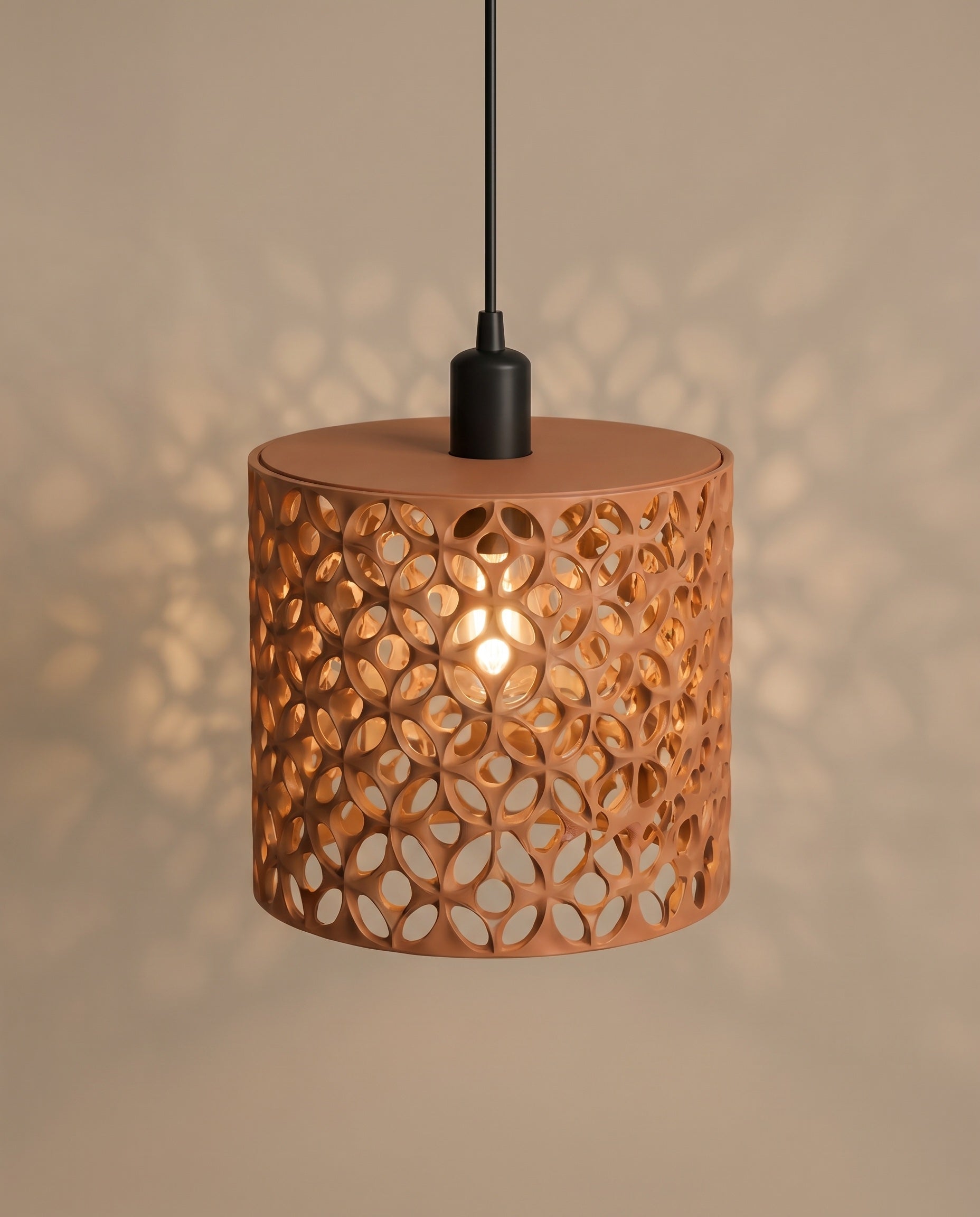 Lámpara Mandala Terracota 1