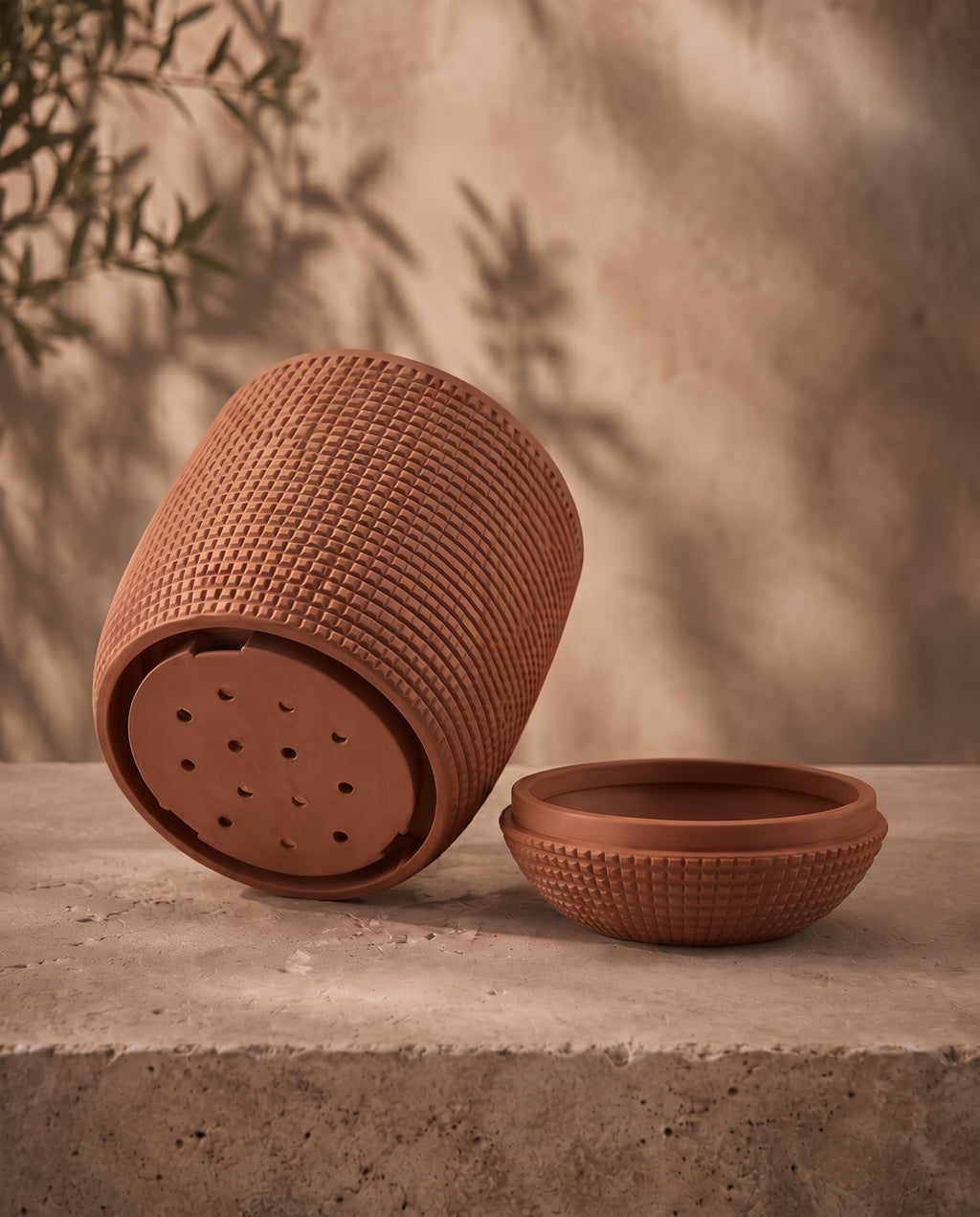 Matera Mimbre Terracota 2