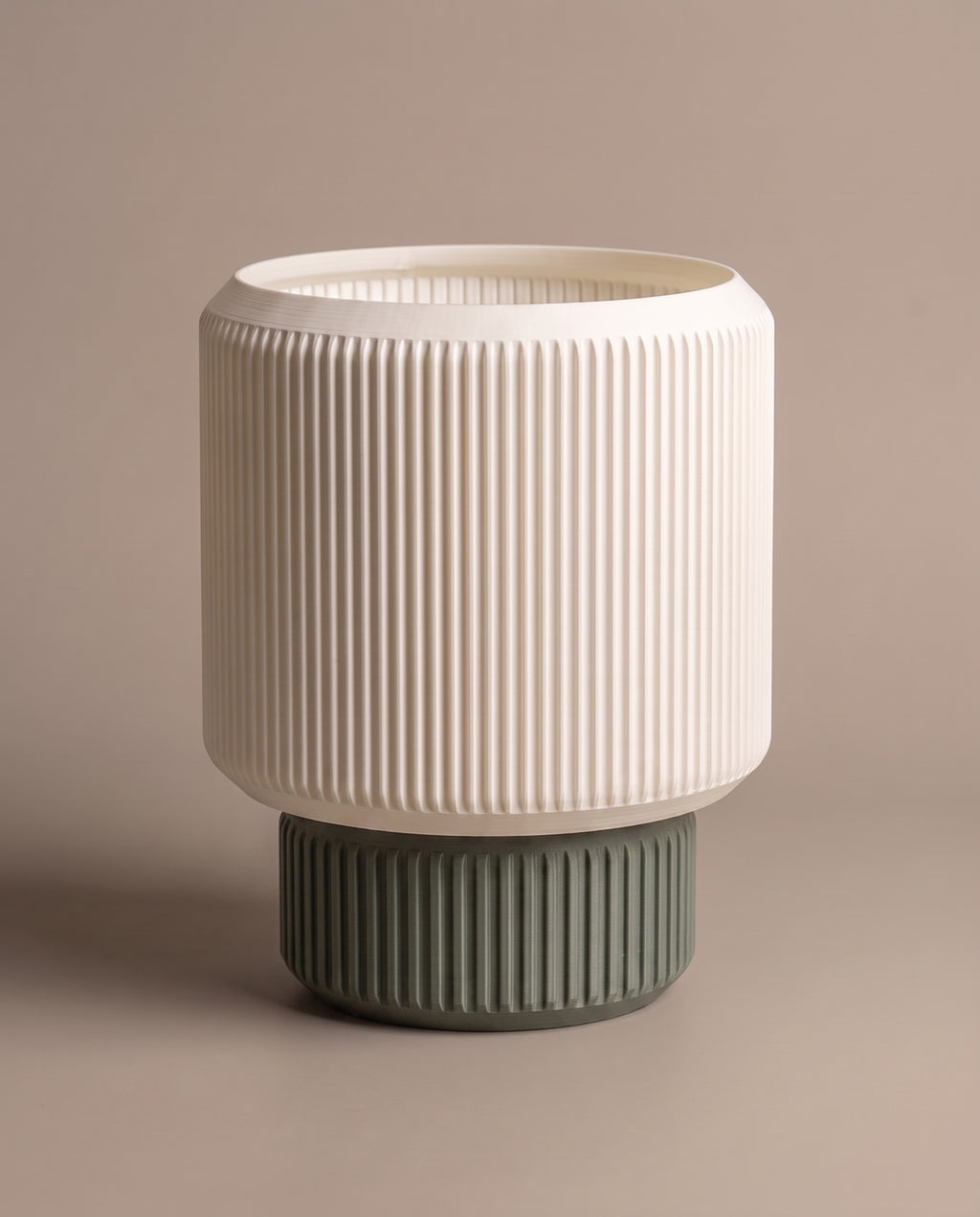 Lámpara Ágora con base Salvia, foto de estudio