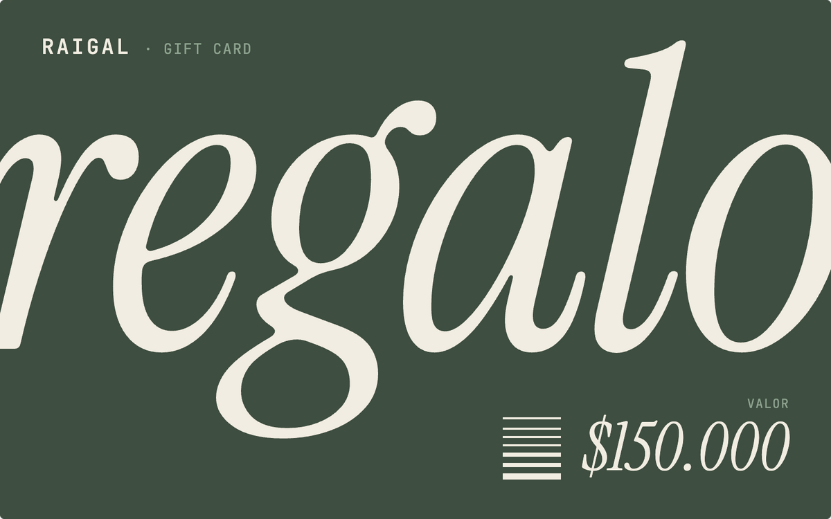 Gift Card Raigal $150.000