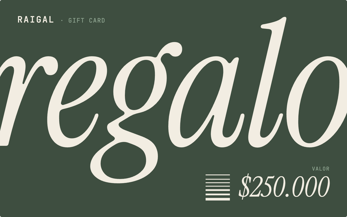 Gift Card Raigal $250.000