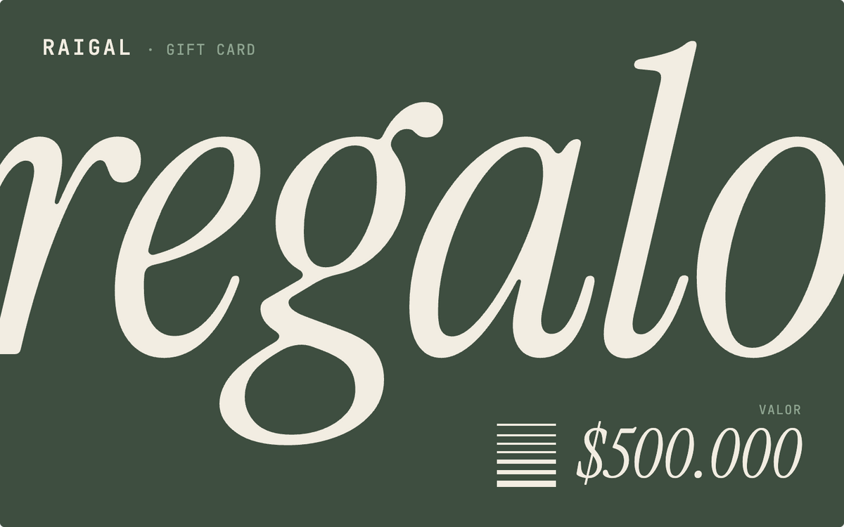 Gift Card Raigal $500.000